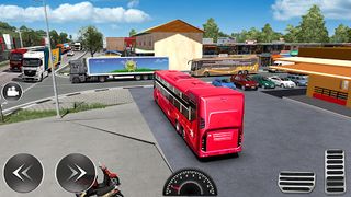 Offroad Coach Driving Bus Game - Screenshot 1