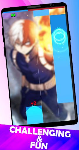 My Hero Piano Tiles Academia - Screenshot 2