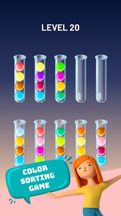 Ball Color: Sort Puzzle Game - Screenshot 1
