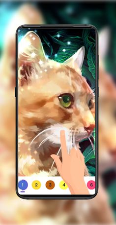 Orange Cat:Color Master by Num - Screenshot 1