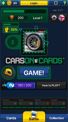 Cars on Cards - Screenshot 2