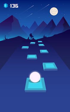 Rolling Ball: Music Balls 3D - Screenshot 2