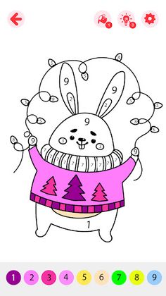 Kids Christmas Coloring Book - Screenshot 4