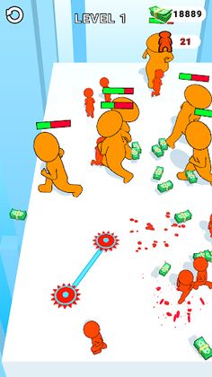 Kill'em all:knockdown em all - Screenshot 1