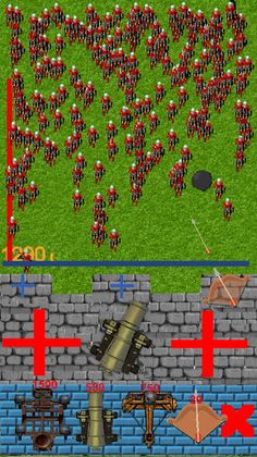 Catapult castle defense - Screenshot 1