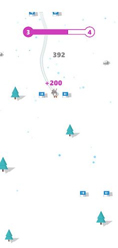 Ski Rabbit - Fun Sports Game - Screenshot 2