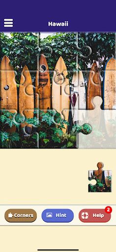 Hawaii Sightseeing Puzzle - Screenshot 1