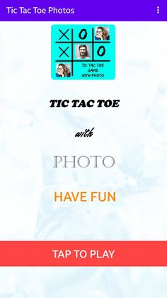 Tic Tac Toe With Photos:Galler - Screenshot 1