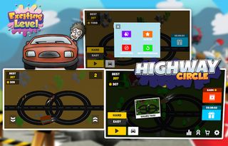 Highway Circle: Try Not To Cra - Screenshot 2