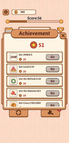 Merge Game2048 - Screenshot 2