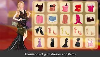 Celebrity Fashion Dressup Game - Screenshot 2