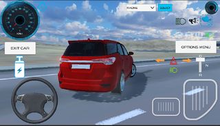 Fortuner Car Game Simulation - Screenshot 1