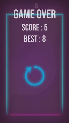 Neon Ball Rush. Dash Wall Run - Screenshot 1