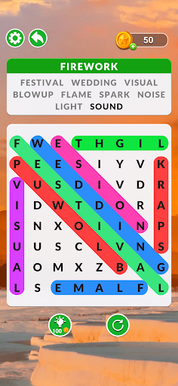Word Search Scenery:Word Game - Screenshot 2