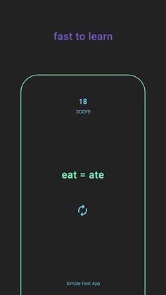 Simple Past App - Screenshot 3