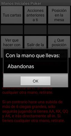 Manos Iniciales Poker - Screenshot 3