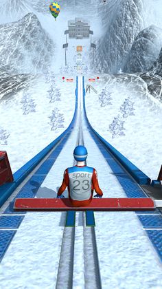 Ski Ramp Jumping - Screenshot 1