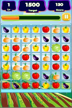 Matching vegetables Frame - Screenshot 2