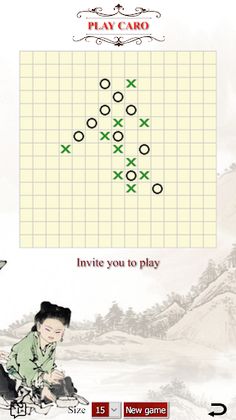 Playing chess Caro - Tic tac t - Screenshot 2