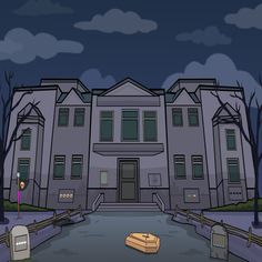 Cemetery Treasure Escape - Screenshot 1