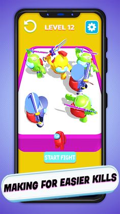 Merge Impostor Aliens Fight 3D - Screenshot 1