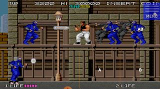 classic bad dudes dragonninja - Screenshot 2