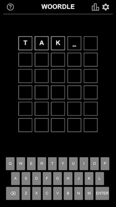 Woordle: Dagelijks Woordenspel - Screenshot 1