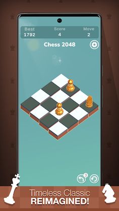 Merge Chess - 2048 - Screenshot 1