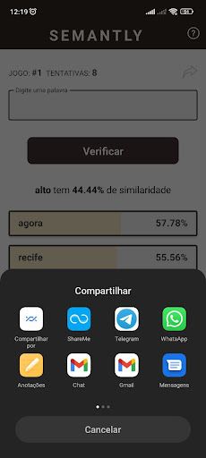Semantly: Jogo de palavras - Screenshot 3