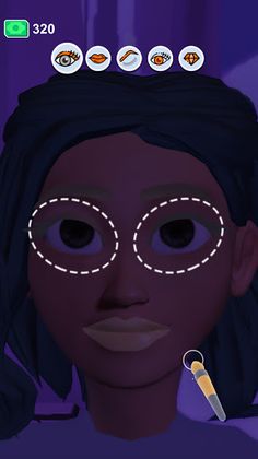Neon Makeup - Screenshot 2