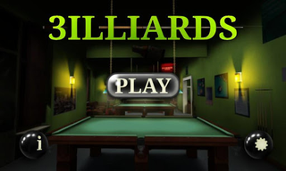 3D Pool game - 3ILLIARDS - Screenshot 1