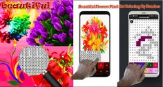 Beauty Flowers Coloring Number - Screenshot 1