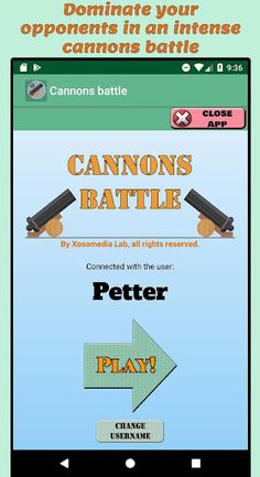 Cannons battle (Multiplayer) - Screenshot 1