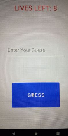 GUESS THE NUMBER - Screenshot 2