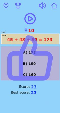 MathTest22 - Screenshot 2