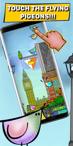 Pigeons Stop: Stop the pigeons - Screenshot 1