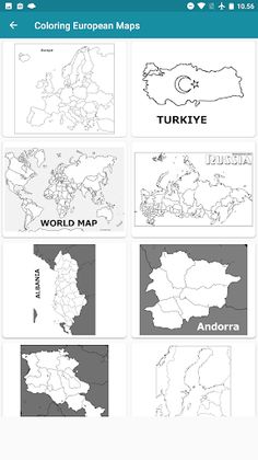 Europe Map : Coloring - Screenshot 3