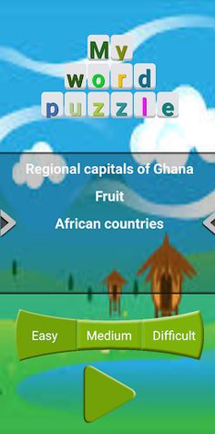 My word puzzle - Screenshot 1