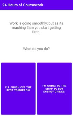 24 Hours of Coursework - Screenshot 2