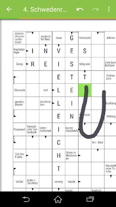 Kreuzworträtsel - Screenshot 2