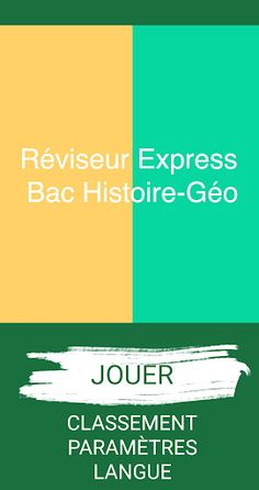 Jeu de Révision Bac Histoire - Screenshot 1