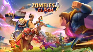 Zombies Clash: Superheroes War - Screenshot 1
