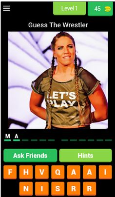 Wrestlers Quiz - Screenshot 1