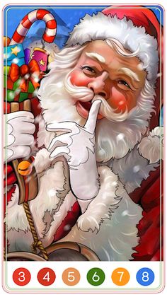 Christmas Paint by Number - Screenshot 2