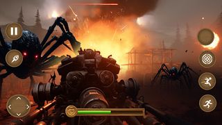 FPS Spider Train Scary Game 3D - Screenshot 2