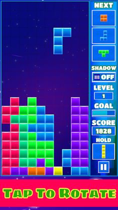 Tetra Block Blitz Puzzle - Screenshot 1