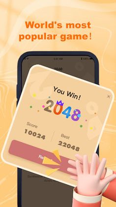 2048 - Number Puzzle Game - Screenshot 3