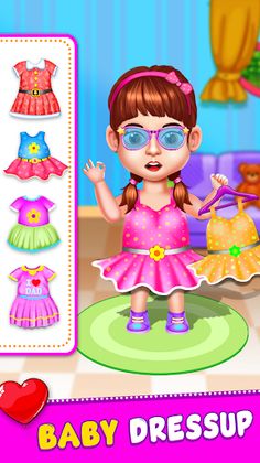 My Twins Baby Care & Dress Up - Screenshot 4