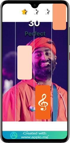 Arijit Singh Piano Tiles Game - Screenshot 1