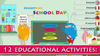 Cricket Kids: School Day - Screenshot 1